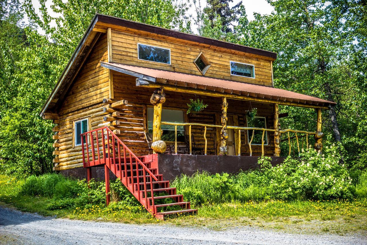 Midnight Sun Log Cabins Moose Pass Екстер'єр фото