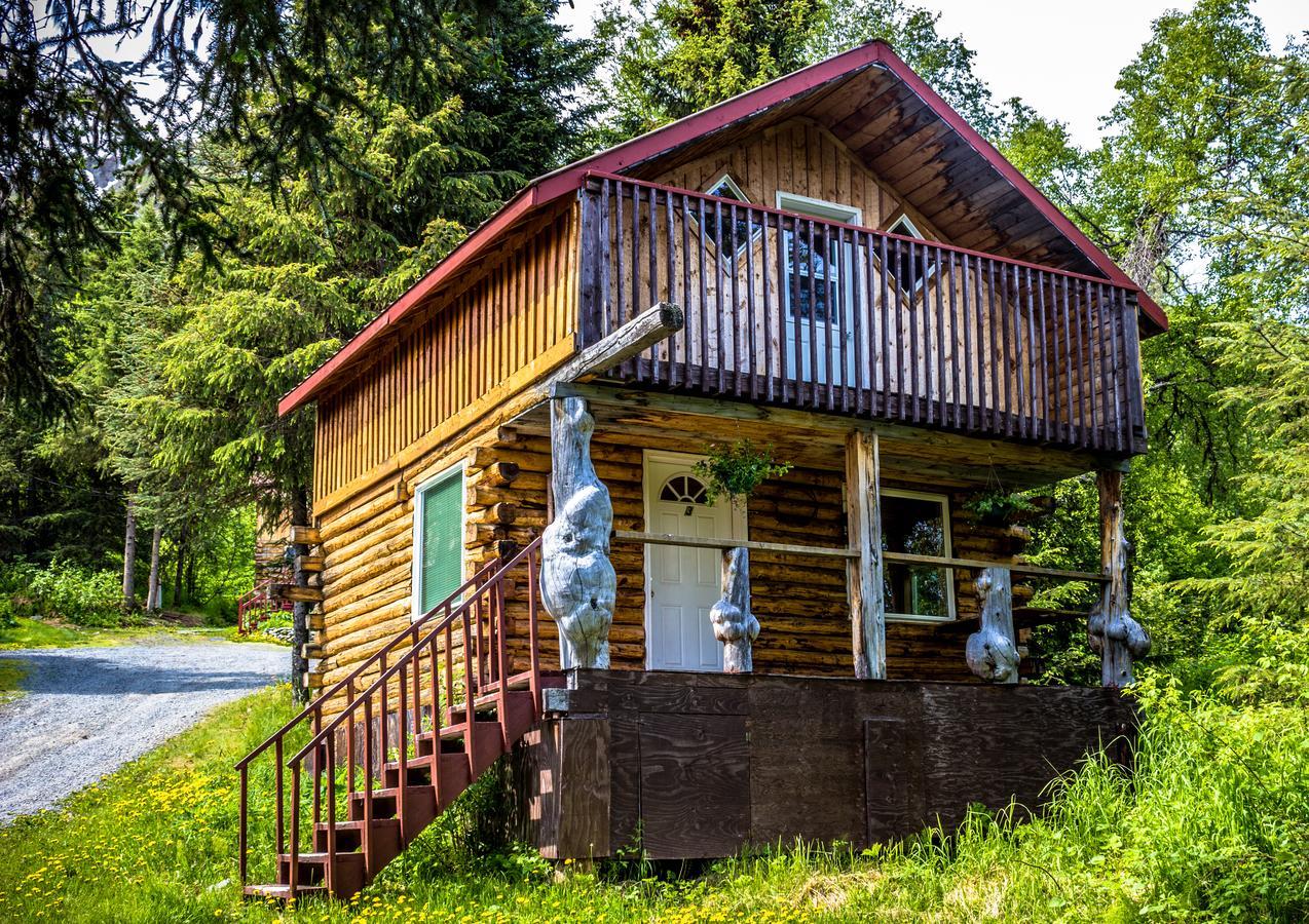 Midnight Sun Log Cabins Moose Pass Екстер'єр фото